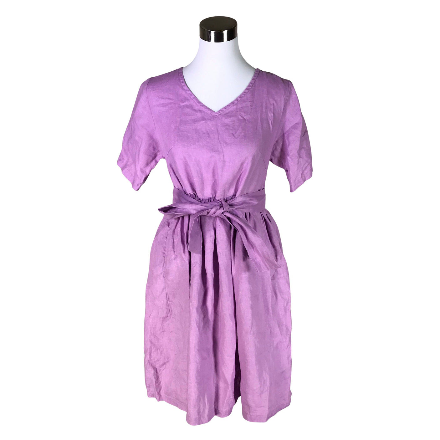 Unisex Linengirls - Mitteveniv kleit, suurus 36 - Lilla (1)