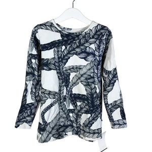 Unisex Vimma - Trikotaažist pluus, suurus 128 - 134 - Pruun (1)