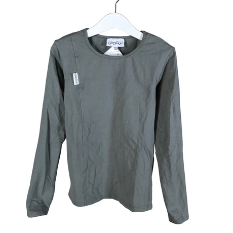 Unisex Gugguu - Trikotaažist pluus, suurus 122 - 128 - Hall ()