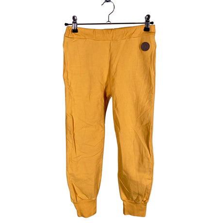 Unisex Blaa - Dressikangast püksid, suurus 122 - 128 - Kollane ()