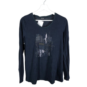 Unisex Gerry Weber - Trikotaažist pluus, suurus 44 - Sinine (1)