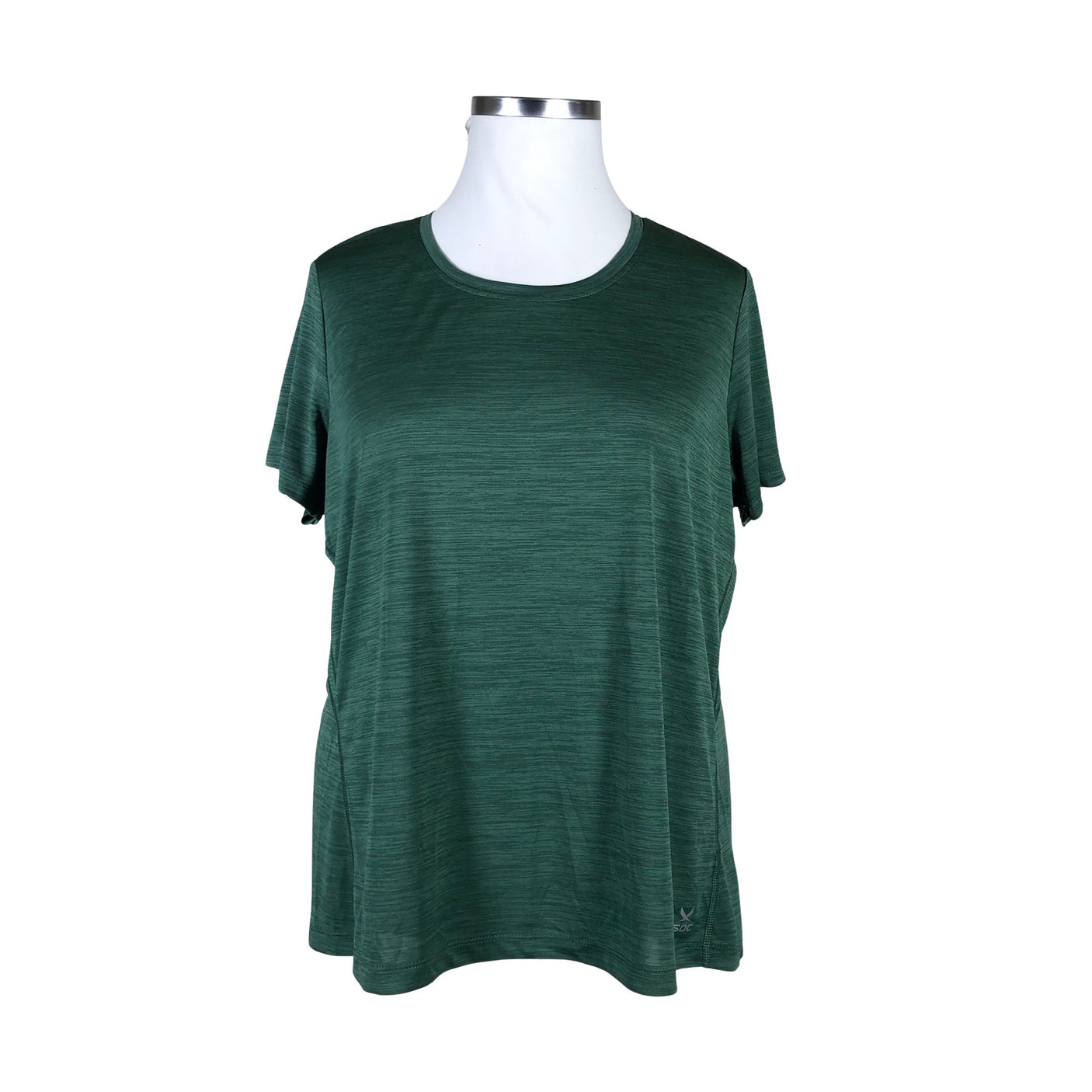 Unisex Soc - Spordisärk, lühikesed käised, suurus 44 - Roheline (1)