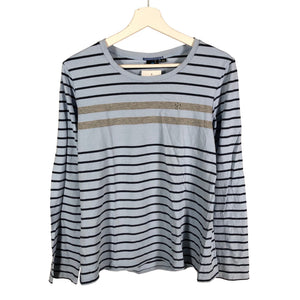 Unisex Luhta - Trikotaažist pluus, suurus 44 - Helesinine (1)