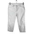 Unisex Toni - Mittevenivad poolpikad püksid, suurus 40 - Beige ()