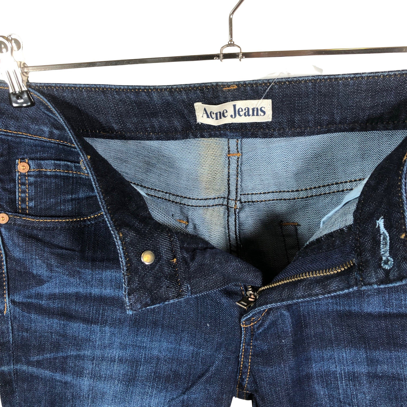 Unisex Acne Studios - Teksad, suurus W30 - Sinine (3)
