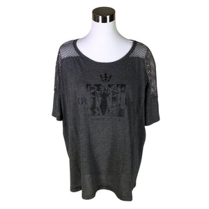 Unisex Cream - T-särk, suurus 38 - Hall (1)
