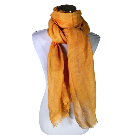 Unisex A+more - Õhuke sall, suurus Maxi - Kollane ()