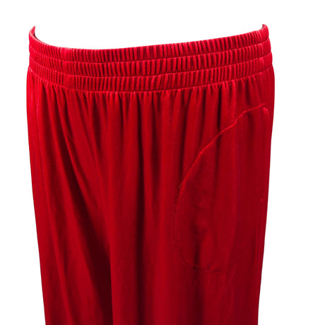 Unisex Norma Kamali - Dressikangast püksid, suurus 46 - Punane (2)