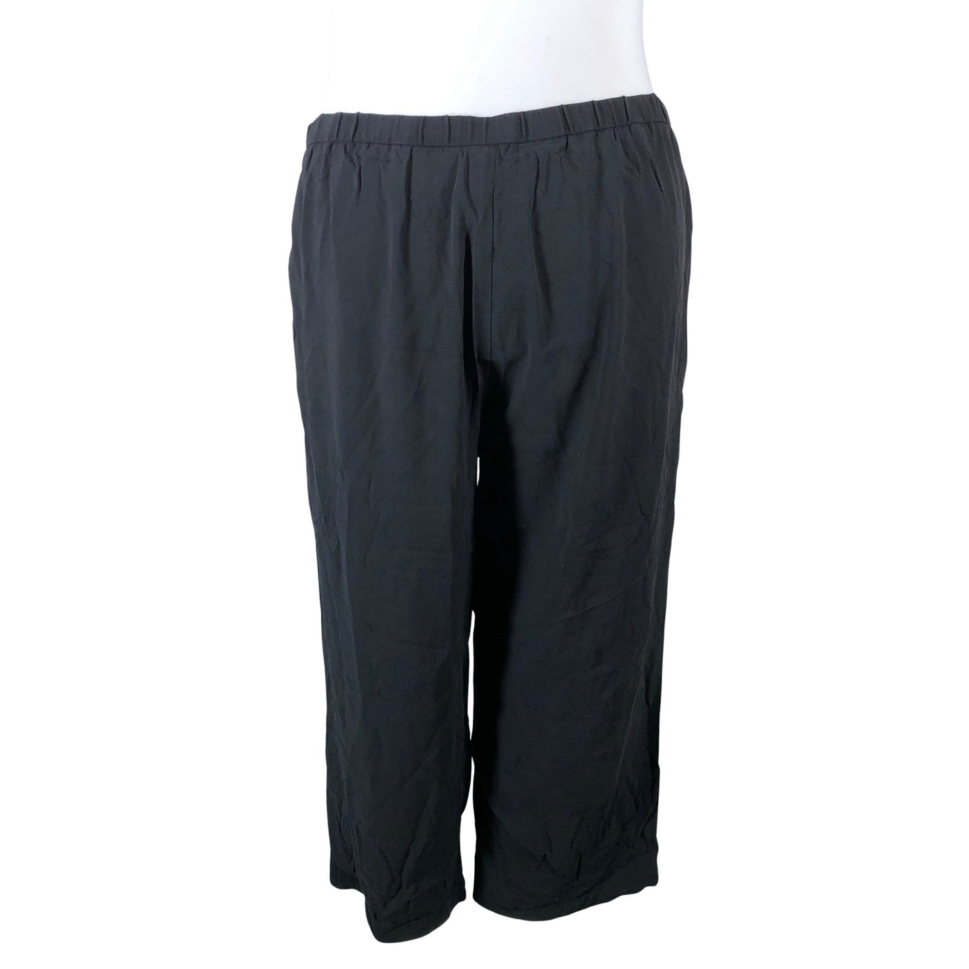Unisex Eileen Fisher - Õhukesed püksid, suurus 42 - Must (3)