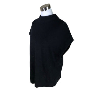 Unisex Vince. - Kootud vest, suurus 40 - Must (3)
