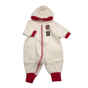 Unisex Reima - Fliiskombinesoon, suurus 44 - 50 - Looduslik valge (1)