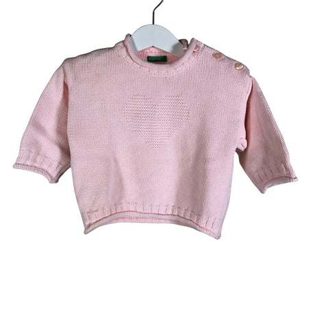 Unisex Benetton - Kampsun, suurus 80 - 86 - Heleroosa ()