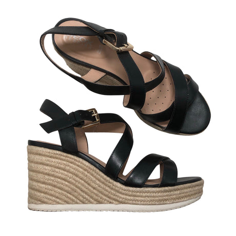 Unisex Geox - Kiilkontsaga rihmikud, suurus 38 - Must ()