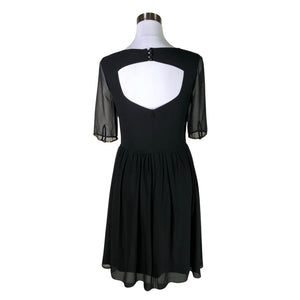 Unisex Frock and Frill - Õhuke kleit, suurus 36 - Must (2)