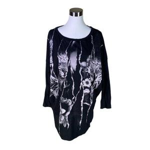 Unisex Diesel - Trikotaažist tuunika, suurus 40 - Must (1)