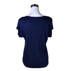 Unisex Esprit - Lühikeste käistega pluus, suurus 36 - Sinine (2)