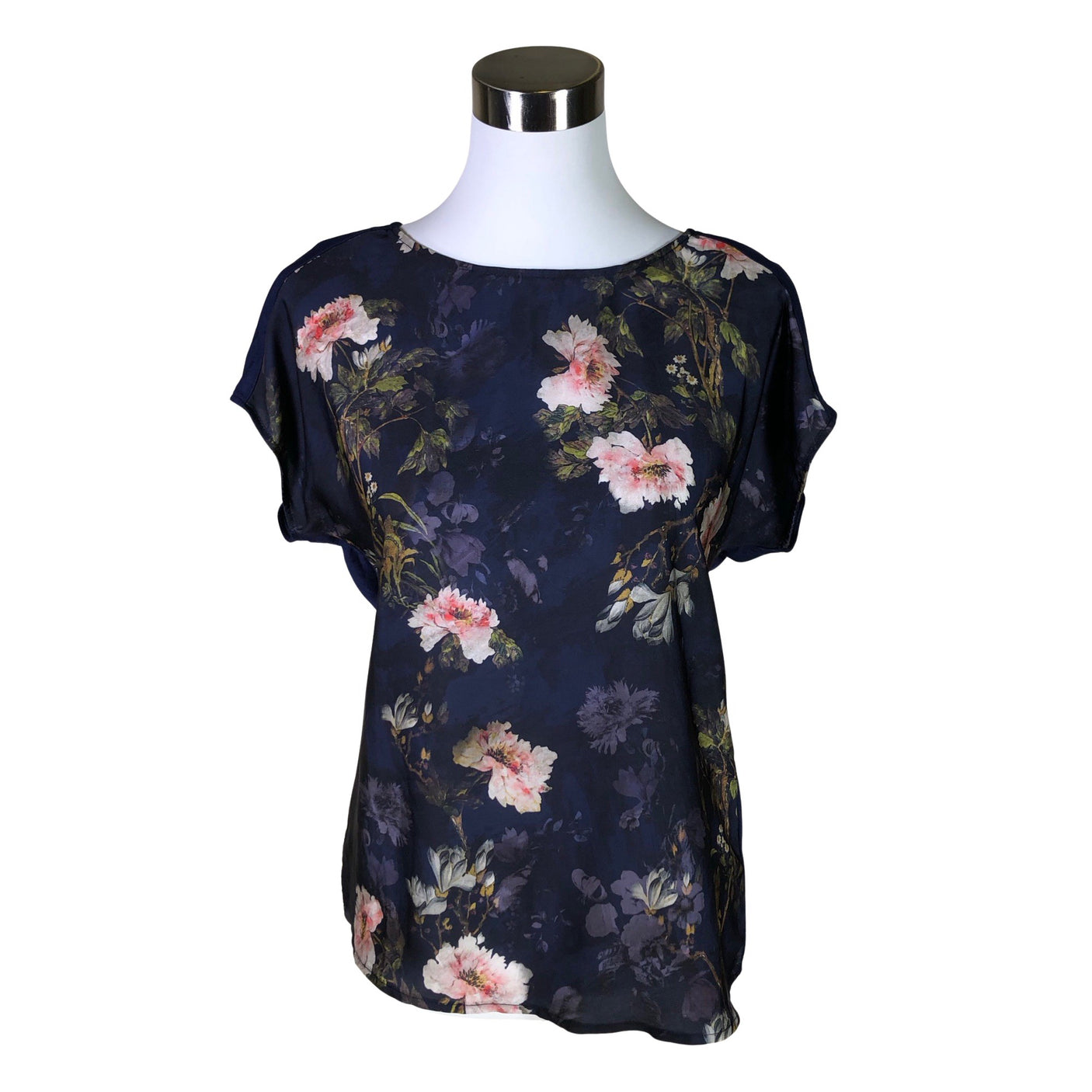 Unisex Esprit - Lühikeste käistega pluus, suurus 36 - Sinine (1)