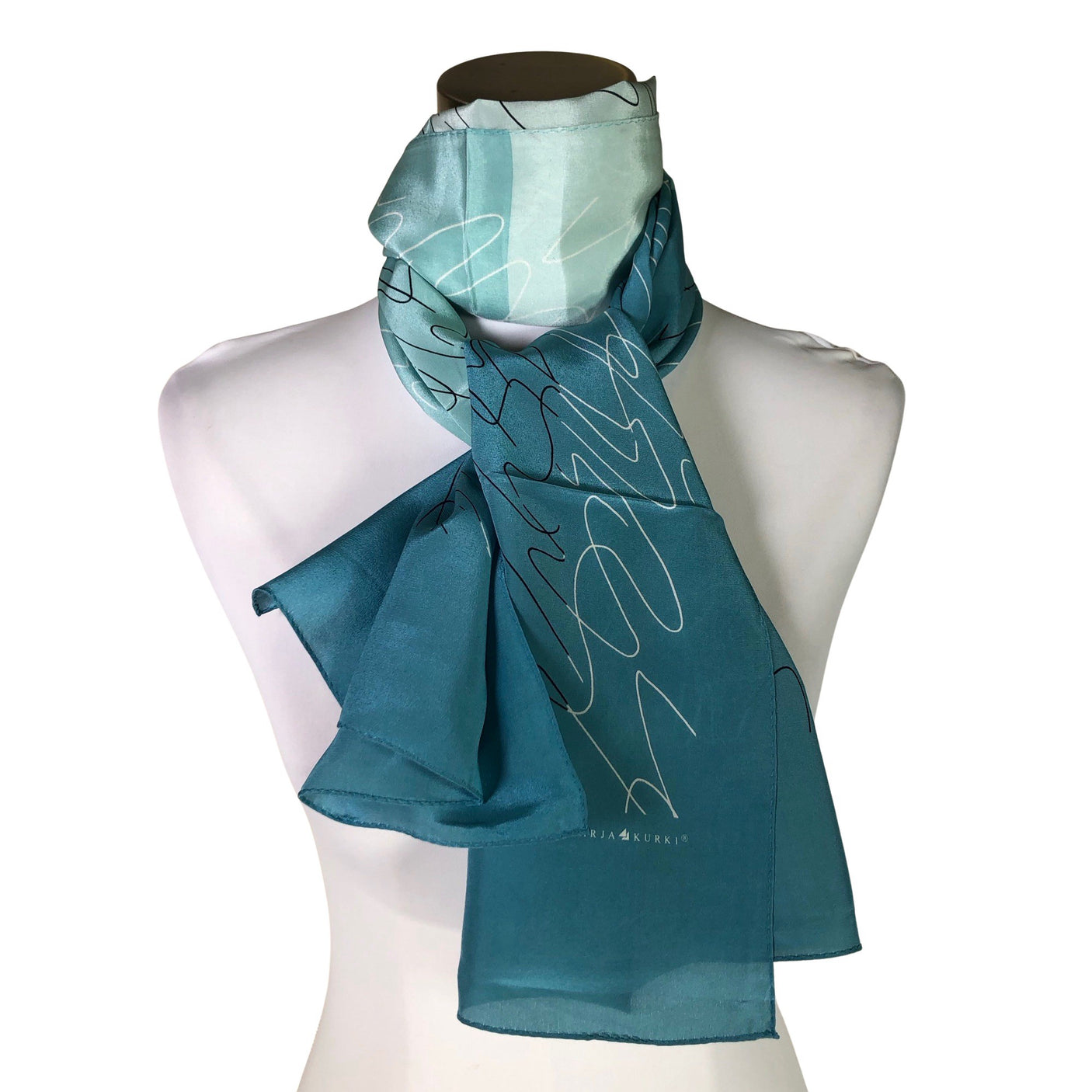 Unisex Marja Kurki - Õhuke sall, suurus Maxi - Sinine (1)