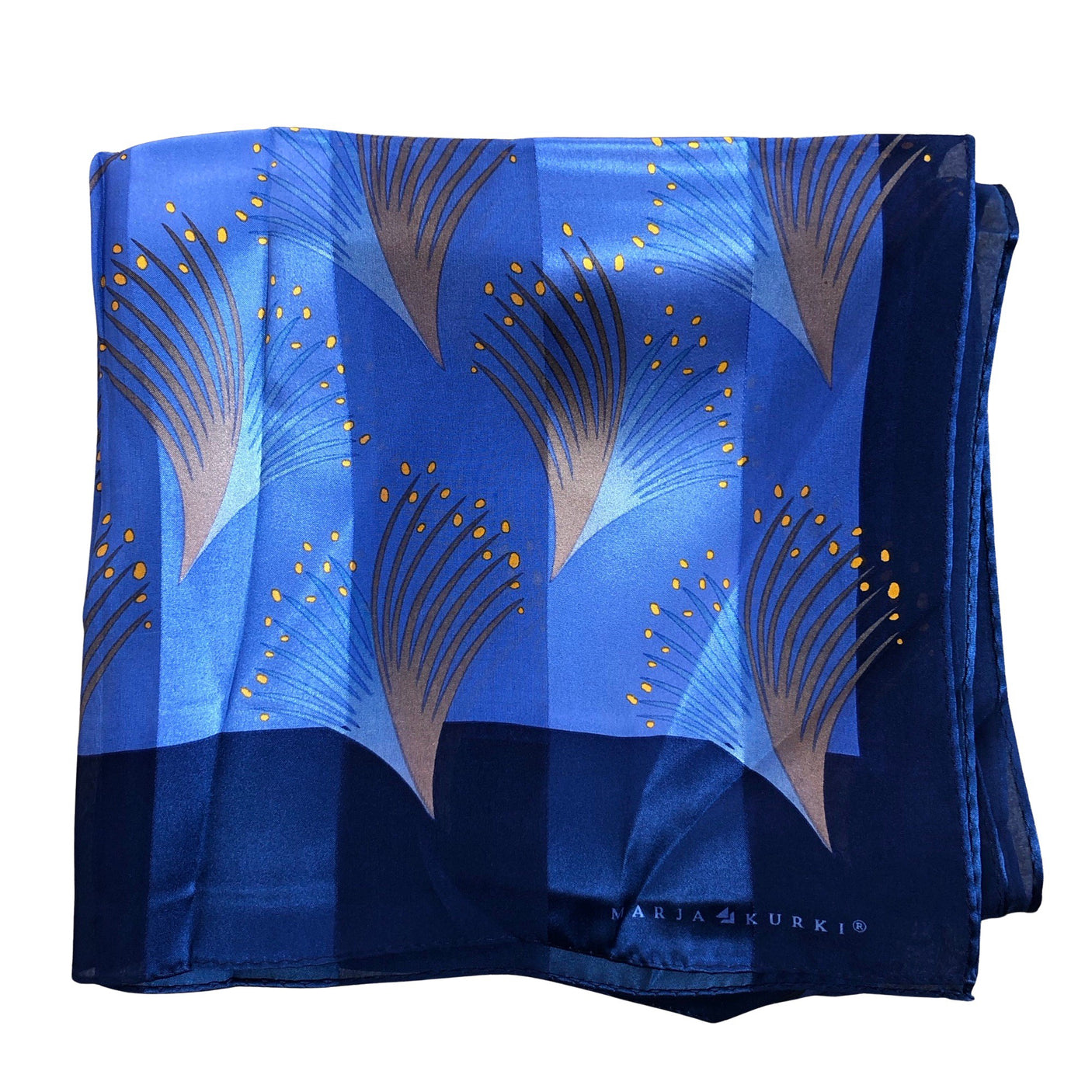Unisex Marja Kurki - Õhuke sall, suurus Maxi - Sinine (2)