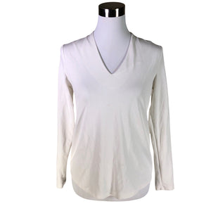 Unisex Free Quent - Trikotaažist pluus, suurus 34 - Valge (1)