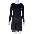 Unisex Aim'n - Kootud kleit, suurus 34 - Must ()