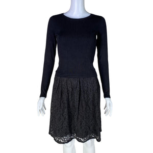Unisex Aim'n - Kootud kleit, suurus 34 - Must (1)