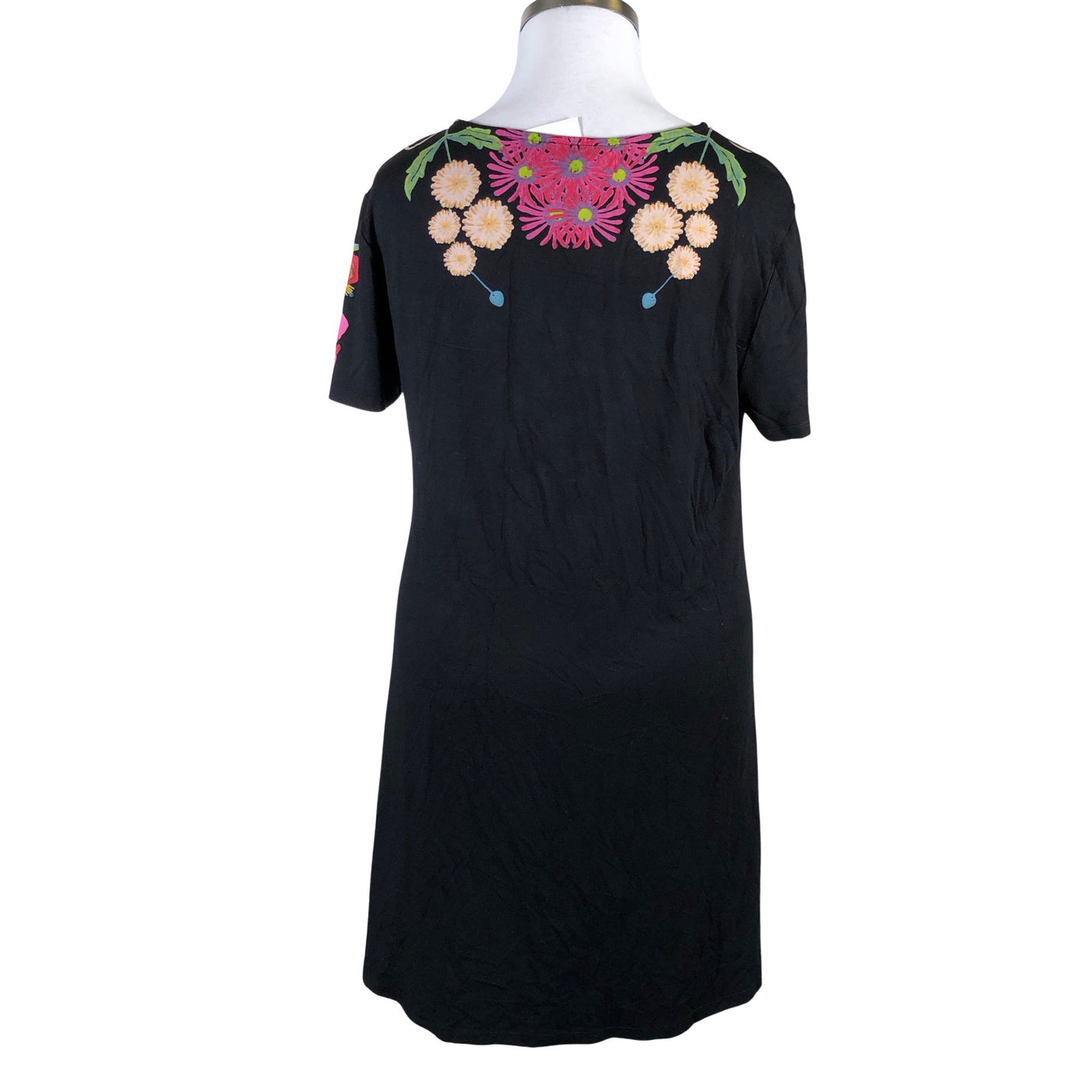 Unisex Desigual - Trikotaažist kleit, suurus 42 - Must (2)