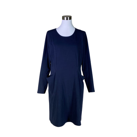 Unisex NOSH - Trikotaažist kleit, suurus 40 - Sinine ()