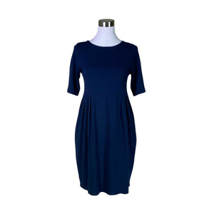 Unisex Nanso - Trikotaažist kleit, suurus 40 - Sinine (1)