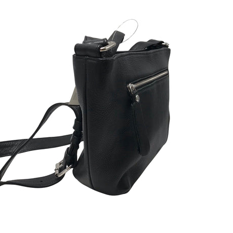 Unisex Lumi - Õlakott, suurus Midi - Must (2)