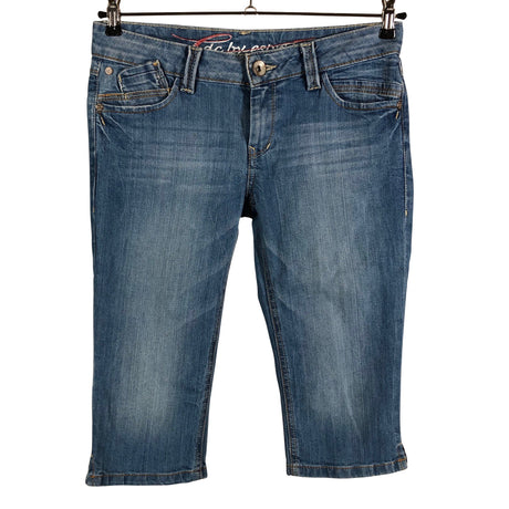 Unisex Esprit - Teksast poolpikad püksid, suurus W28 - Sinine ()