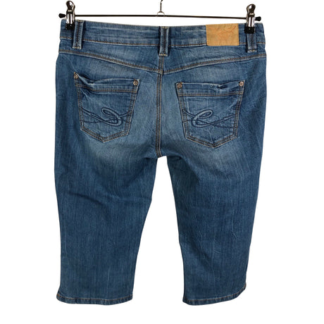 Unisex Esprit - Teksast poolpikad püksid, suurus W28 - Sinine (2)
