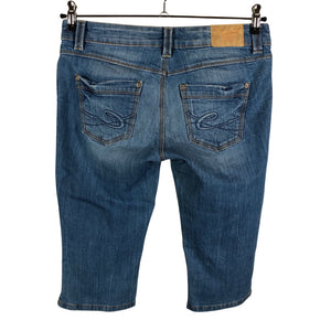 Unisex Esprit - Teksast poolpikad püksid, suurus W28 - Sinine (2)