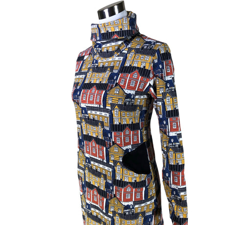 Unisex PaaPii - Trikotaažist kleit, suurus 36 - Must (2)