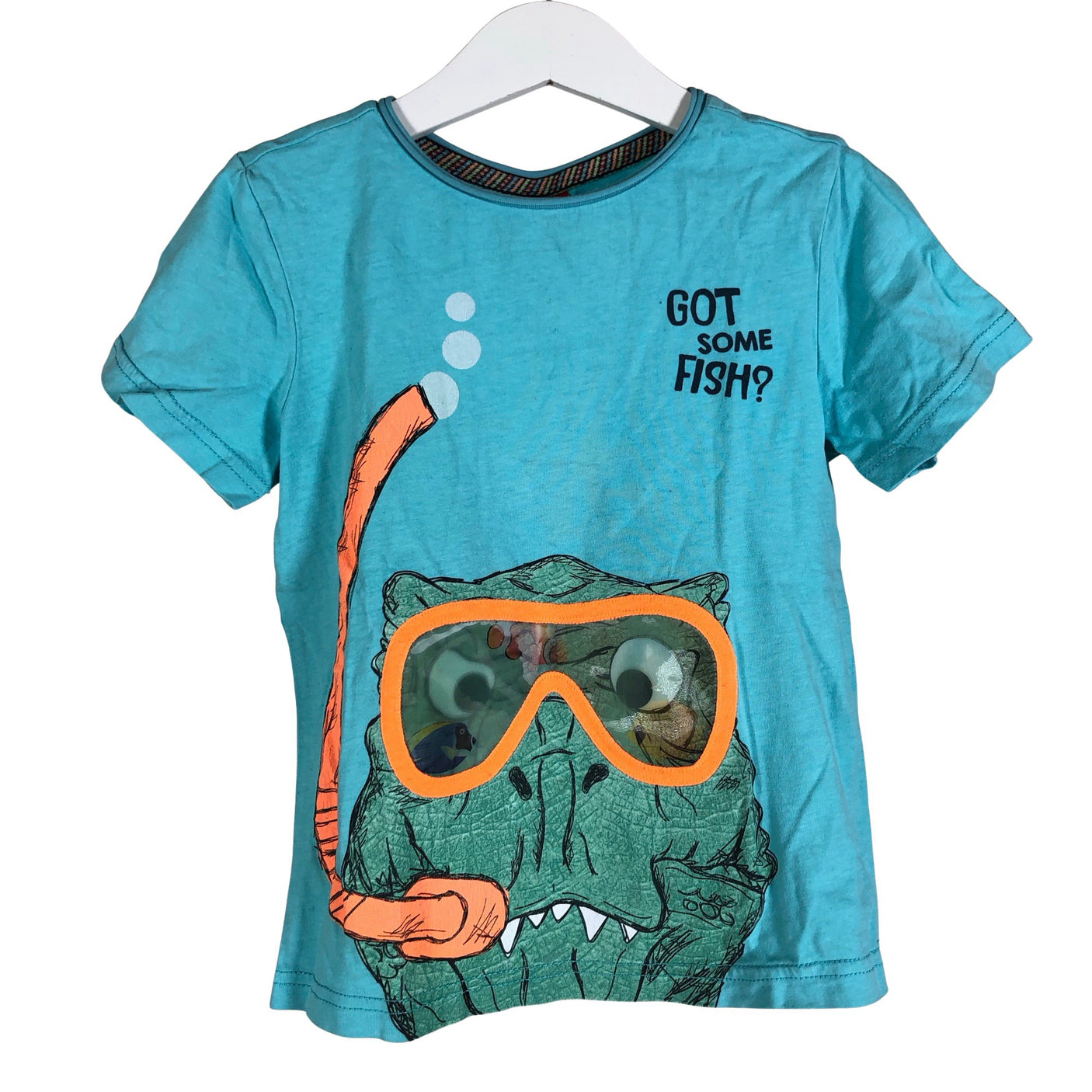 Unisex s.Oliver - T-särk, suurus 104 - 110 - Sinine (1)