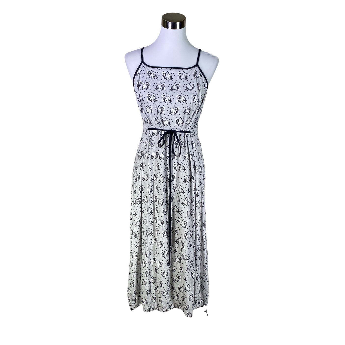 Unisex Nanso - Trikotaažist kleit, suurus 40 - Hall (1)