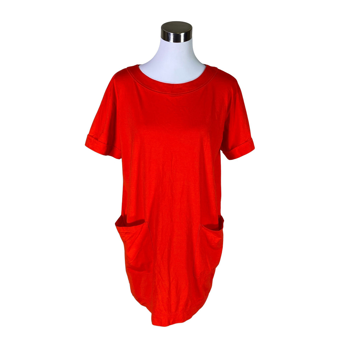 Unisex Nanso - Trikotaažist kleit, suurus 40 - Punane (1)