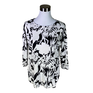 Unisex Nanso - Trikotaažist pluus, suurus 38 - Valge (1)