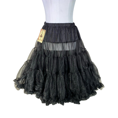 Unisex Hell Bunny - Tüllseelik, suurus 36 - Must ()