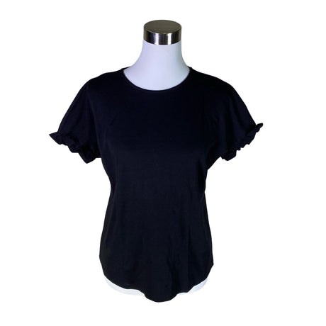 Unisex Hessnatur - T-särk, suurus 40 - Must ()