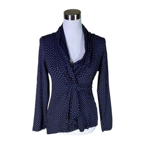 Unisex Hessnatur - Trikotaažist pluus, suurus 40 - Sinine (1)