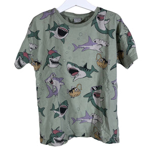 Unisex Lindex - T-särk, suurus 122 - 128 - Roheline (1)
