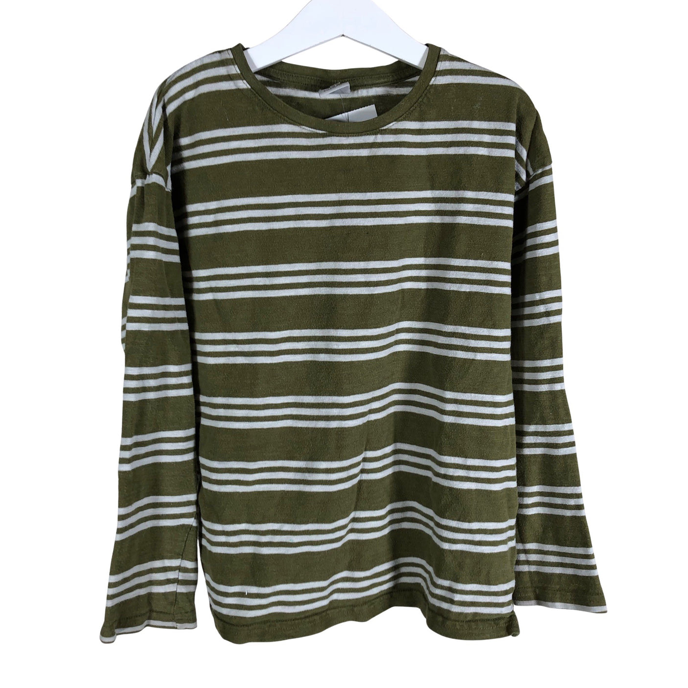 Unisex Lindex - Trikotaažist pluus, suurus 128 - 134 - Roheline (1)