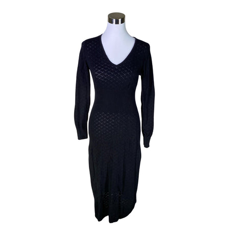Unisex Nanso - Kootud kleit, suurus 34 - Must ()