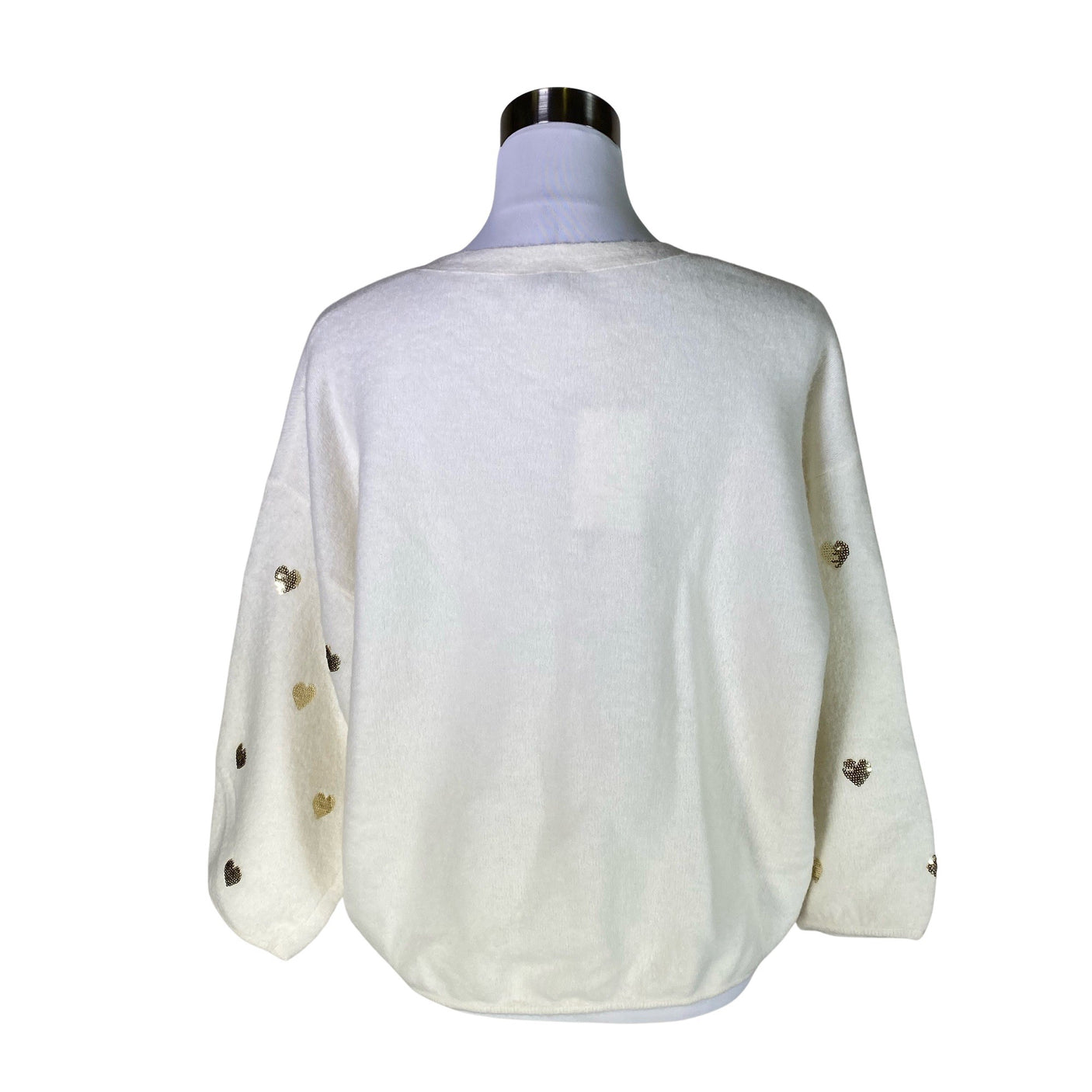 Unisex Andiata - Kampsun, suurus 40 - Looduslik valge (2)