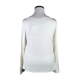 Unisex Stylein - Trikotaažist pluus, suurus 42 - Valge (2)