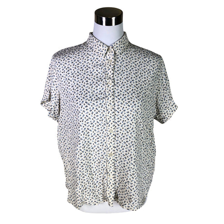 Unisex Samsoe&Samsoe - Lühikeste käistega pluus, suurus 38 - Looduslik valge ()