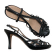 Unisex Pura López - Kontsaga rihmikud, suurus 36 - Must ()