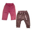 Unisex Lindex - Dressikangast püksid, suurus 62 - 68 - Heleroosa ()