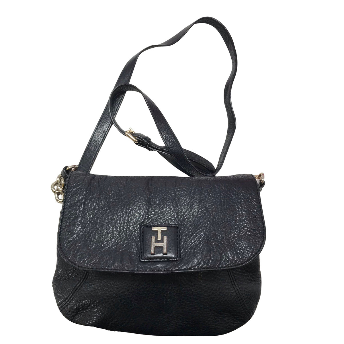 Unisex Tommy Hilfiger - Õlakott, suurus Midi - Must (1)